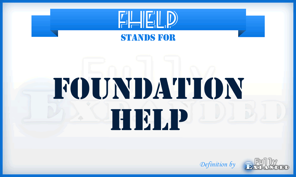 FHELP - Foundation HELP