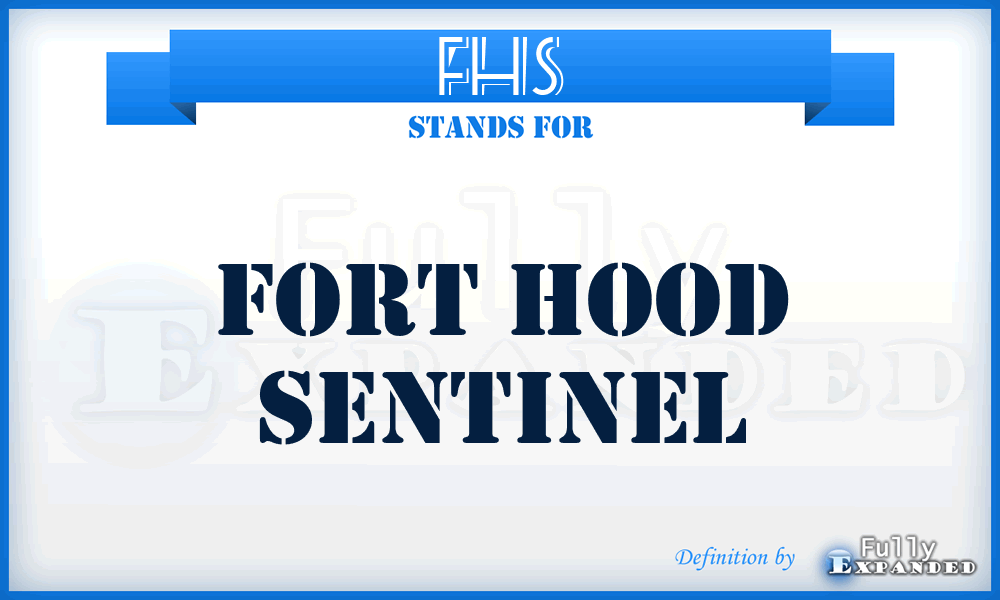 FHS - Fort Hood Sentinel