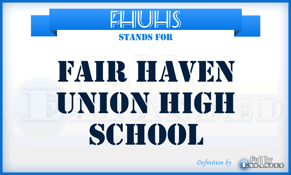 FHUHS - Fair Haven Union High School