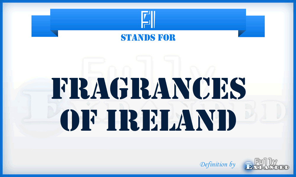 FI - Fragrances of Ireland