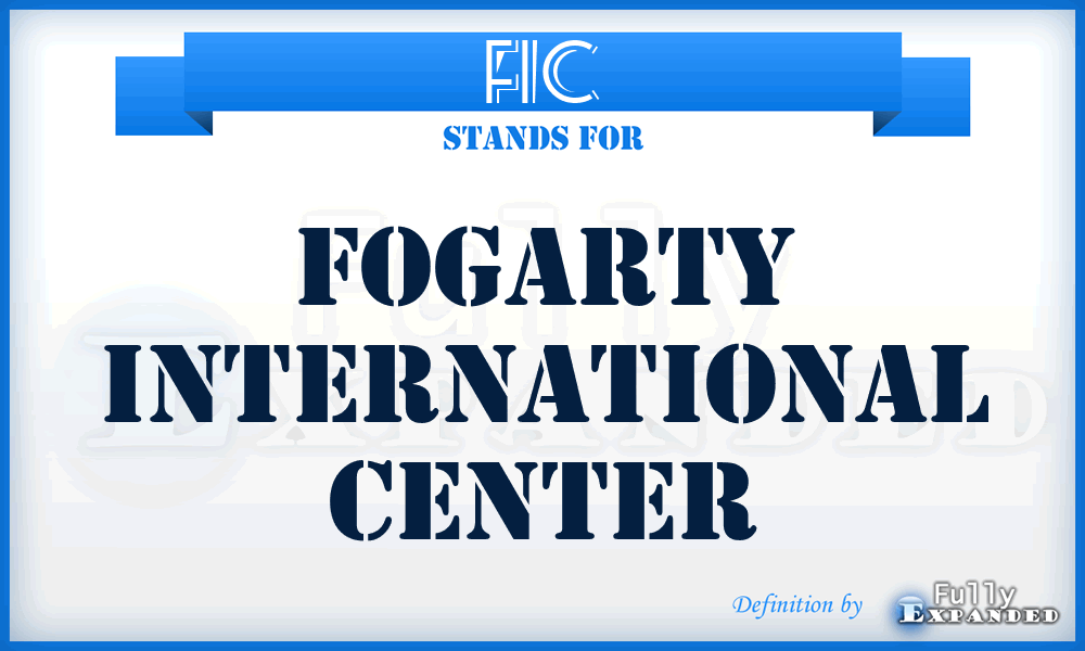 FIC - Fogarty International Center