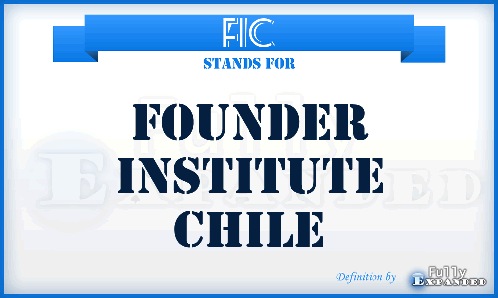 FIC - Founder Institute Chile