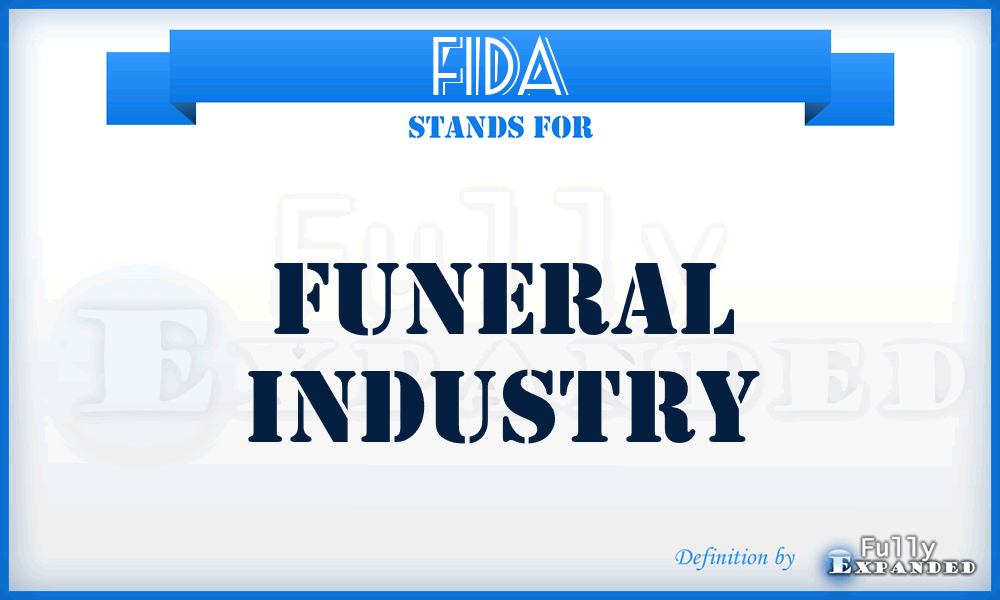 FIDA - Funeral Industry