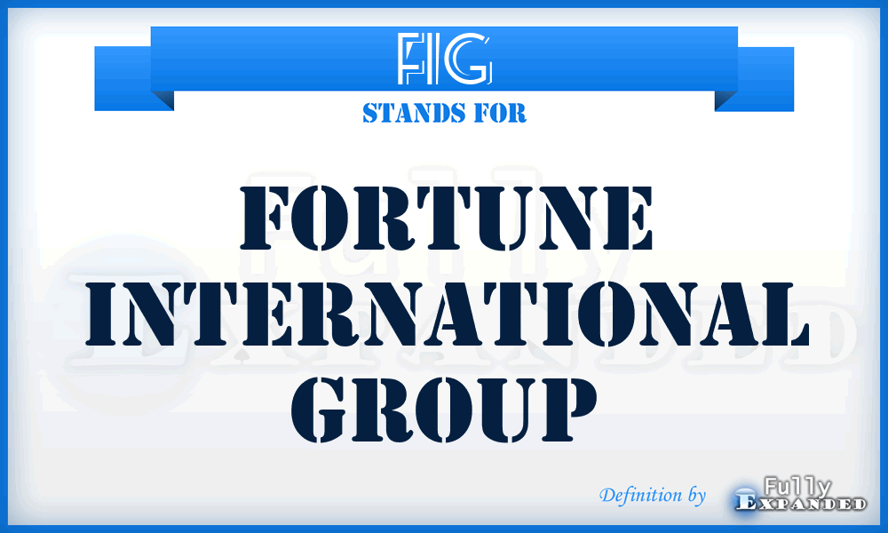 FIG - Fortune International Group