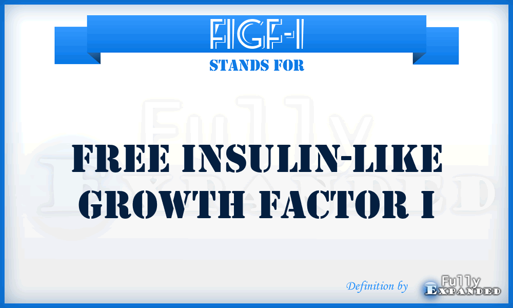 FIGF-I - Free Insulin-like Growth Factor I