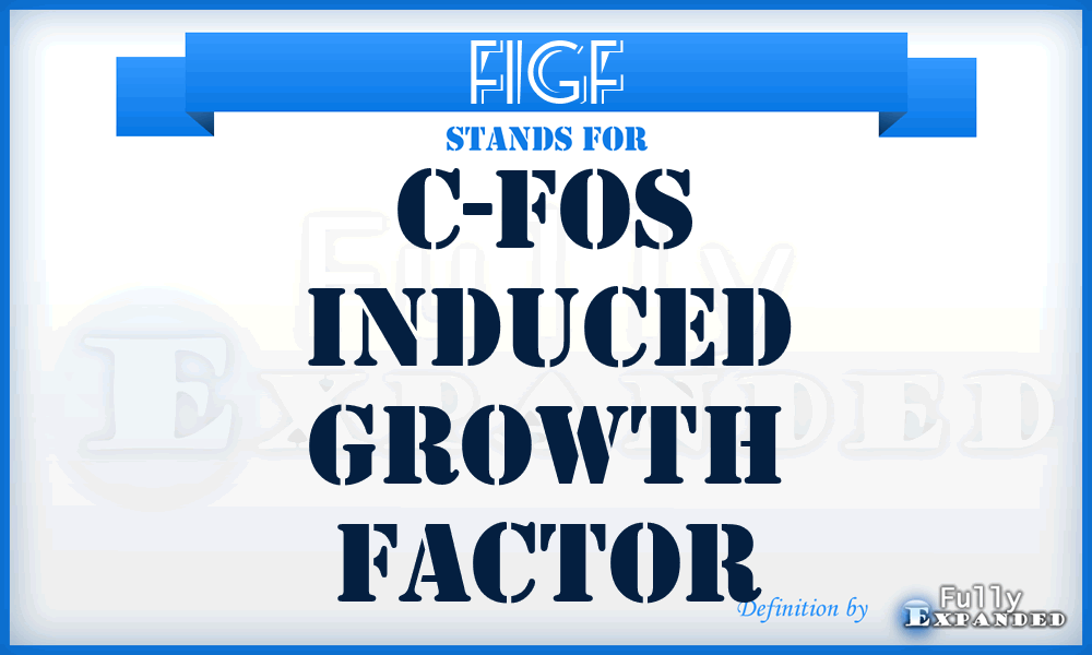 FIGF - c-Fos Induced Growth Factor