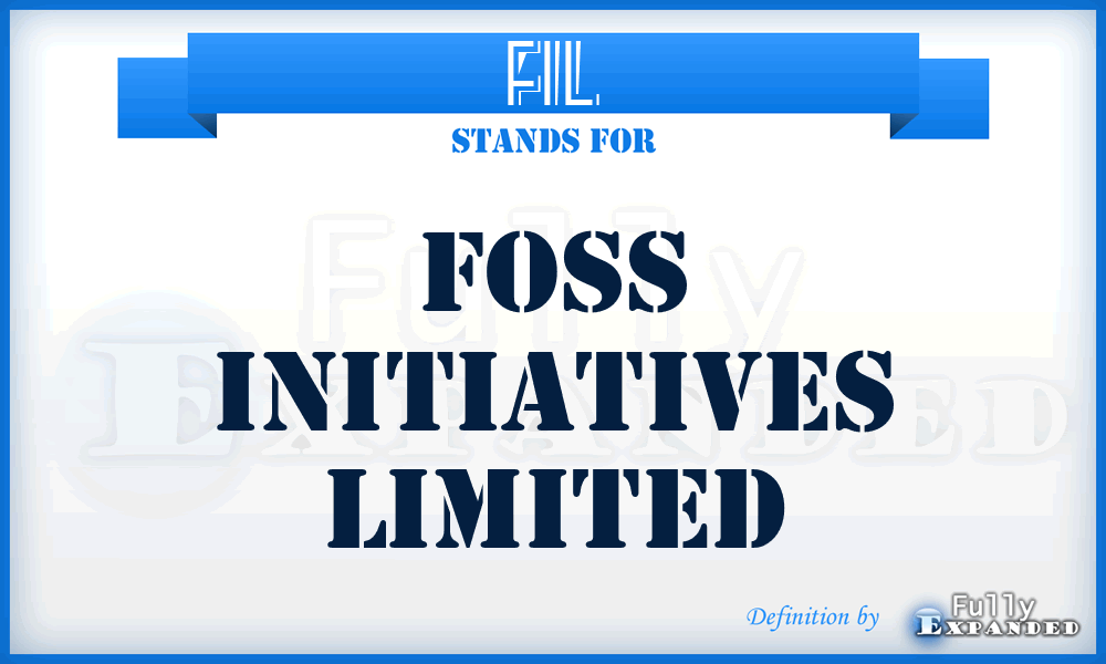FIL - Foss Initiatives Limited