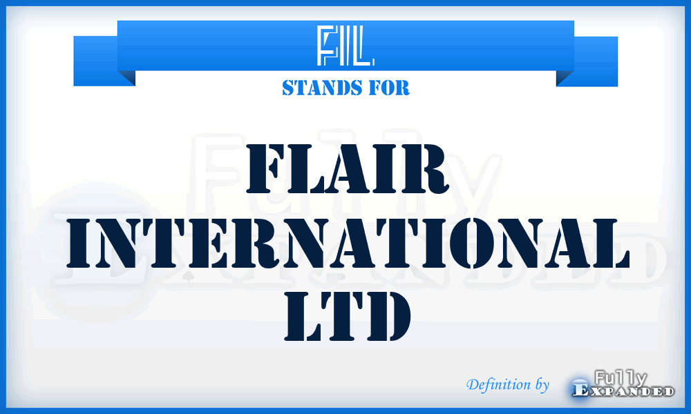 FIL - Flair International Ltd