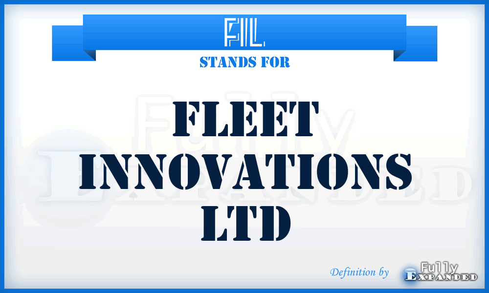 FIL - Fleet Innovations Ltd