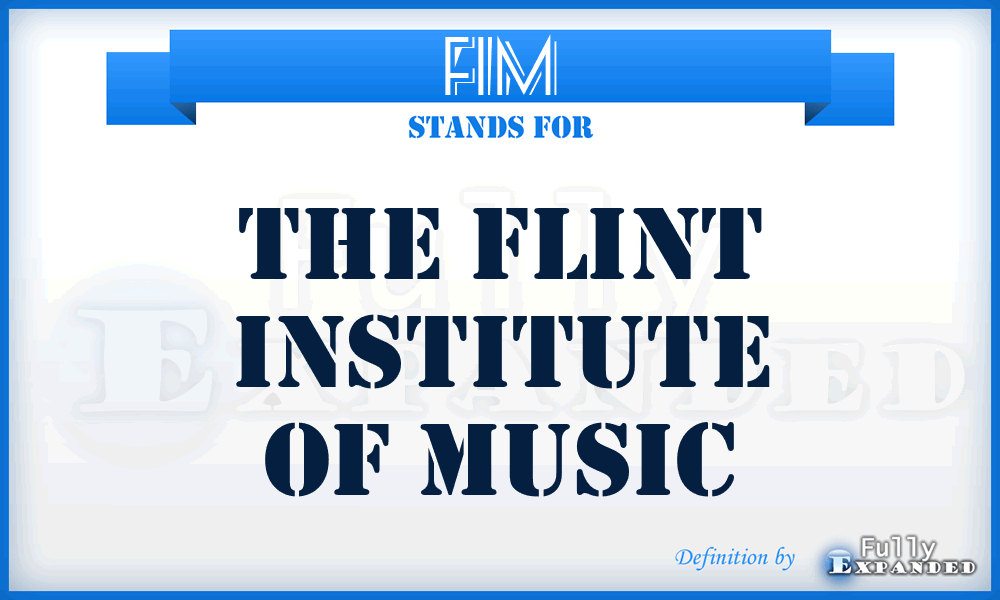 FIM - The Flint Institute of Music