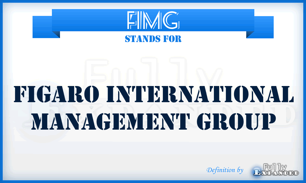 FIMG - Figaro International Management Group