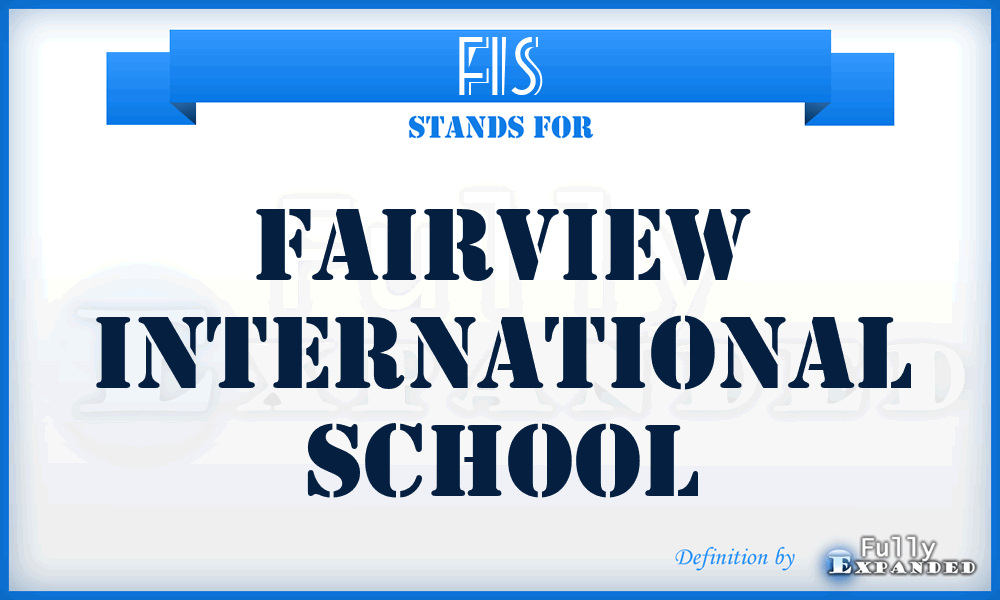 FIS - Fairview International School