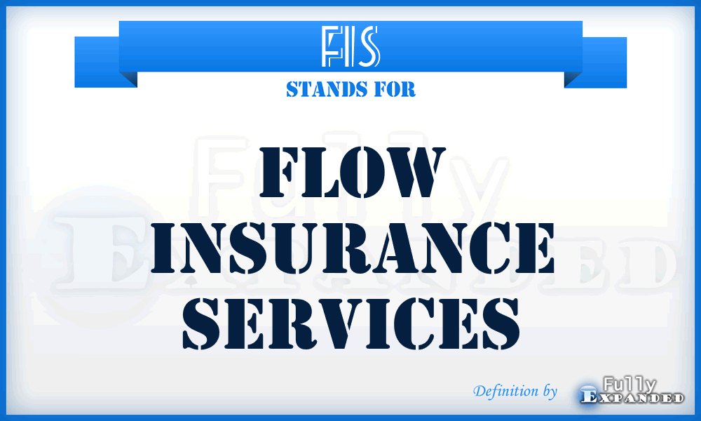FIS - Flow Insurance Services