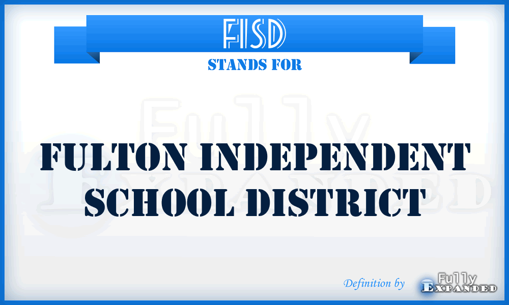 FISD - Fulton Independent School District