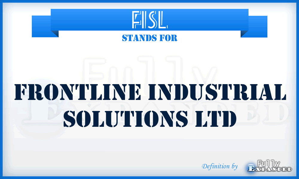 FISL - Frontline Industrial Solutions Ltd