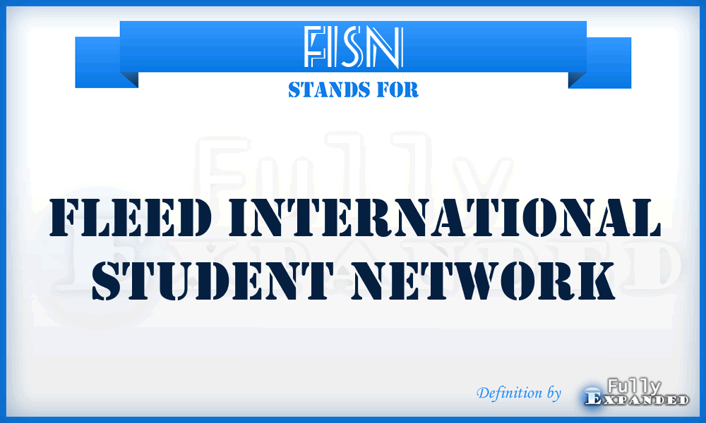 FISN - Fleed International Student Network