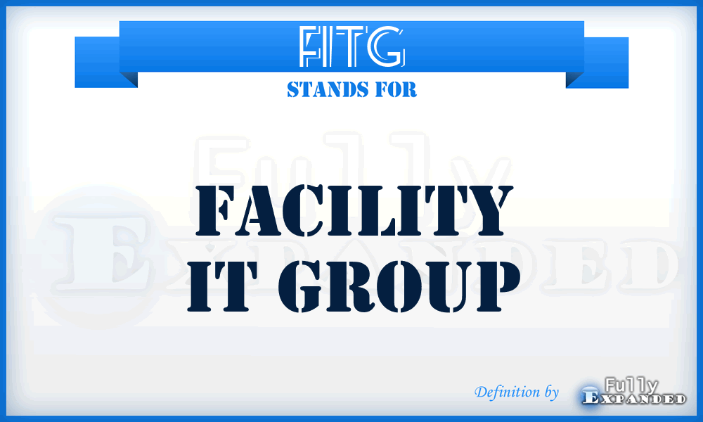 FITG - Facility IT Group
