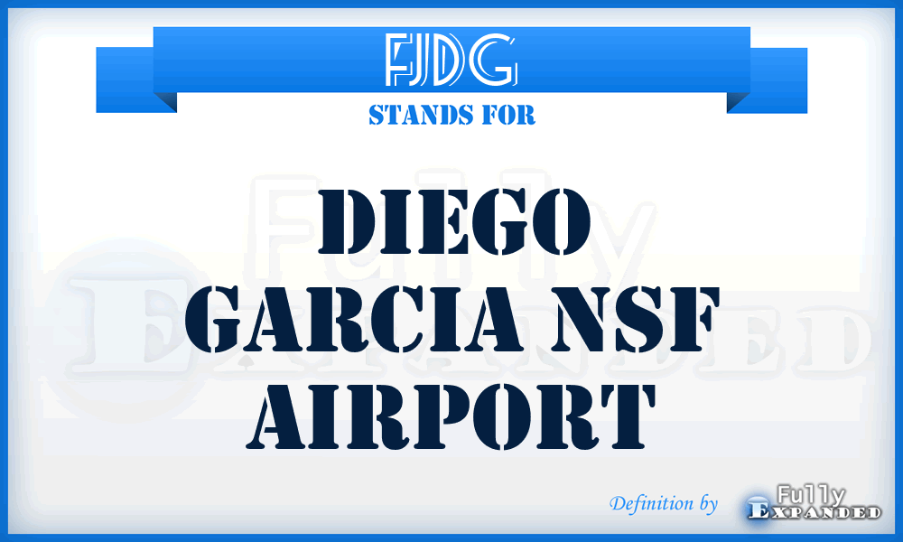 FJDG - Diego Garcia Nsf airport