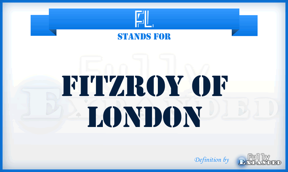 FL - Fitzroy of London