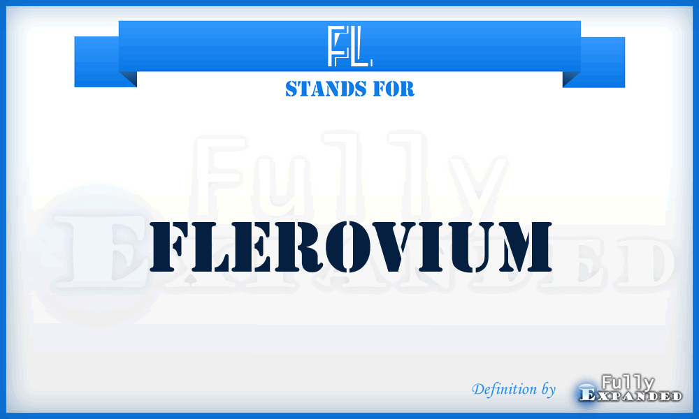 FL - flerovium