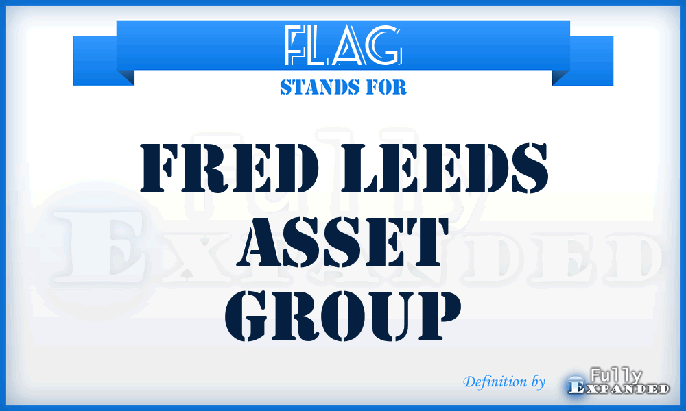 FLAG - Fred Leeds Asset Group