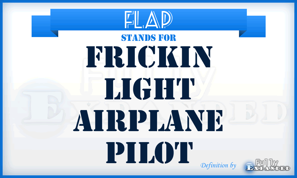 FLAP - Frickin Light Airplane Pilot