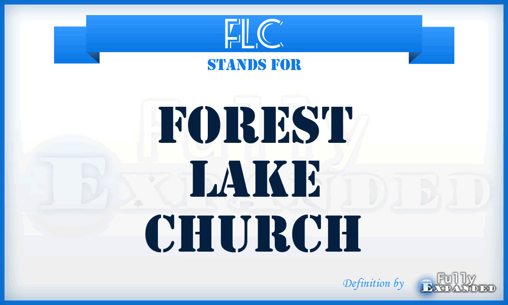 FLC - Forest Lake Church