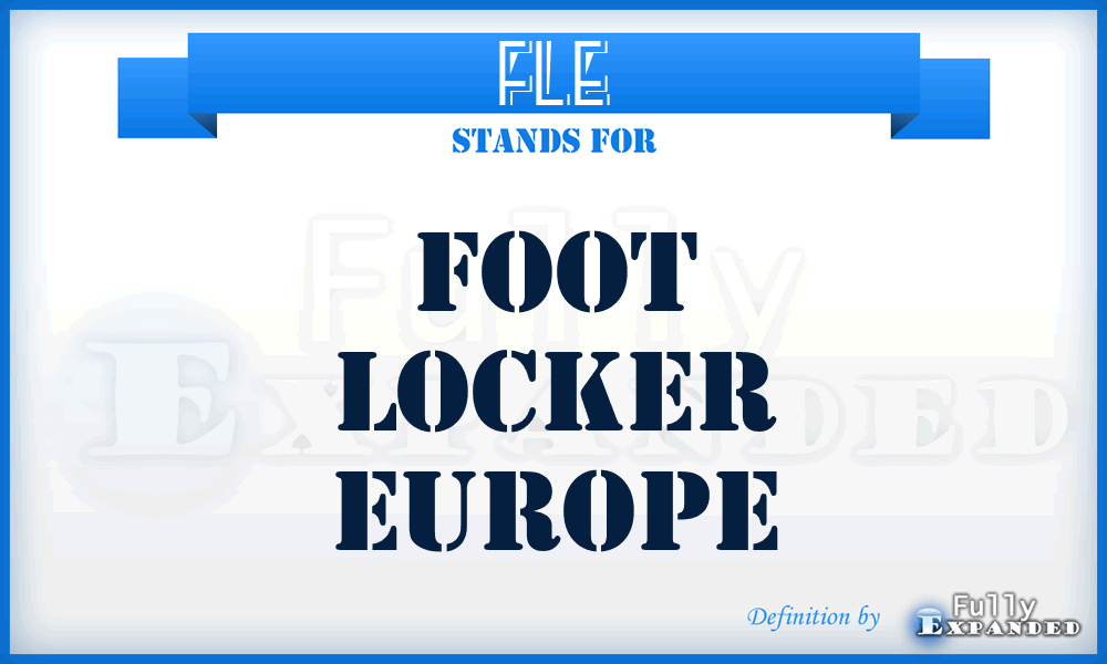FLE - Foot Locker Europe