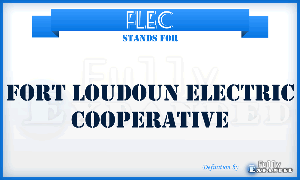 FLEC - Fort Loudoun Electric Cooperative