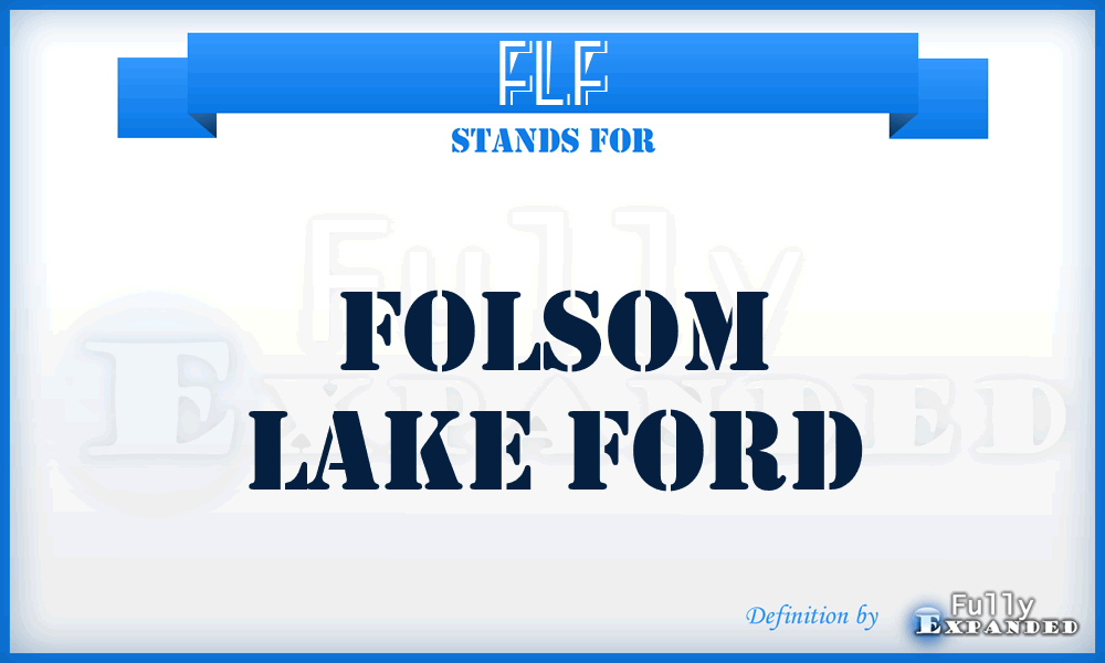 FLF - Folsom Lake Ford