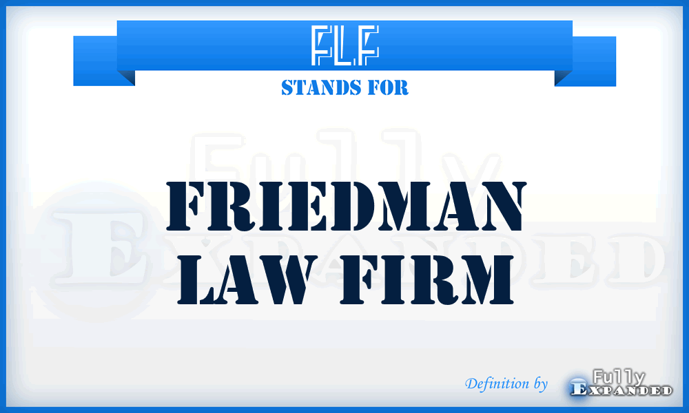 FLF - Friedman Law Firm