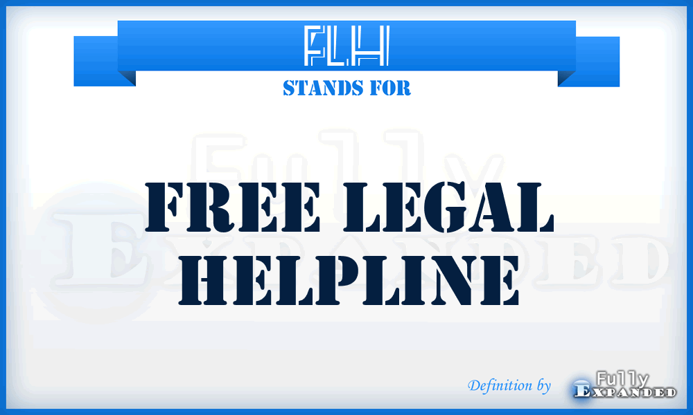 FLH - Free Legal Helpline