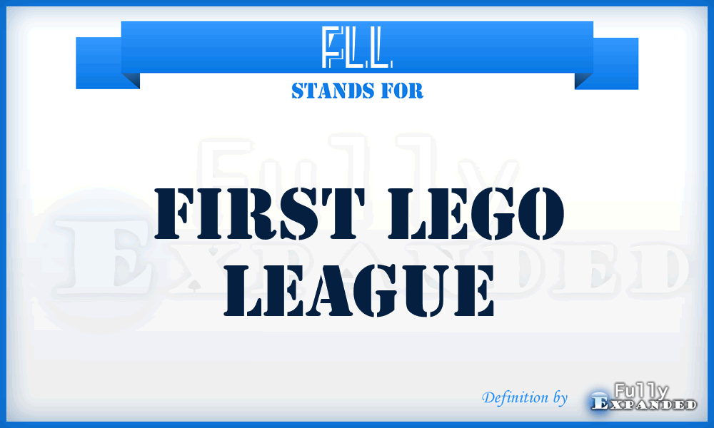 FLL - First Lego League