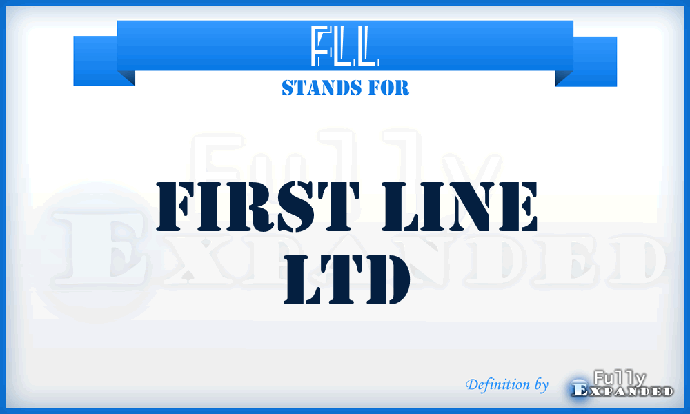 FLL - First Line Ltd
