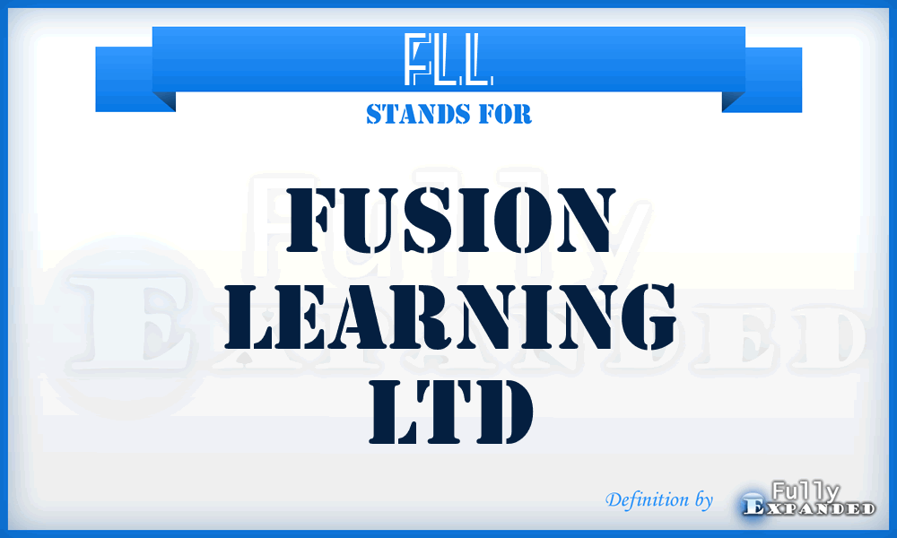 FLL - Fusion Learning Ltd