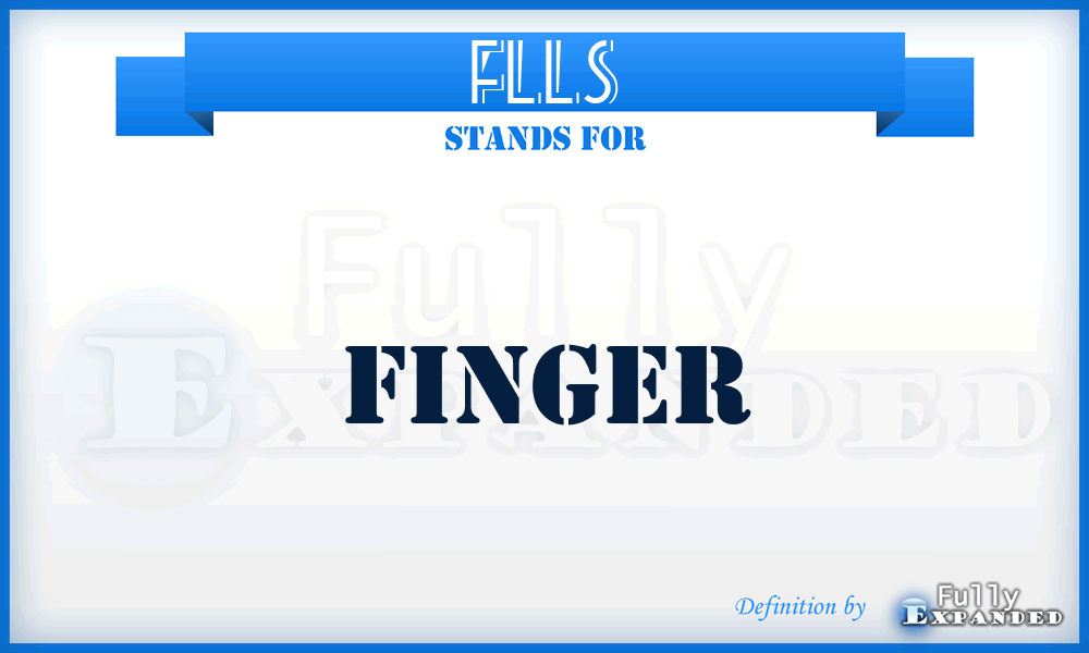 FLLS - Finger