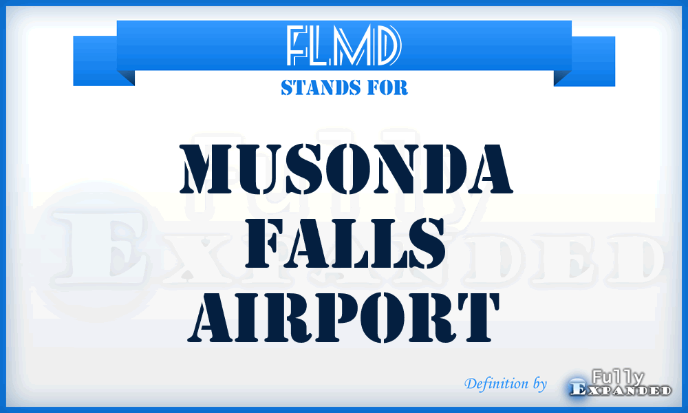 FLMD - Musonda Falls airport