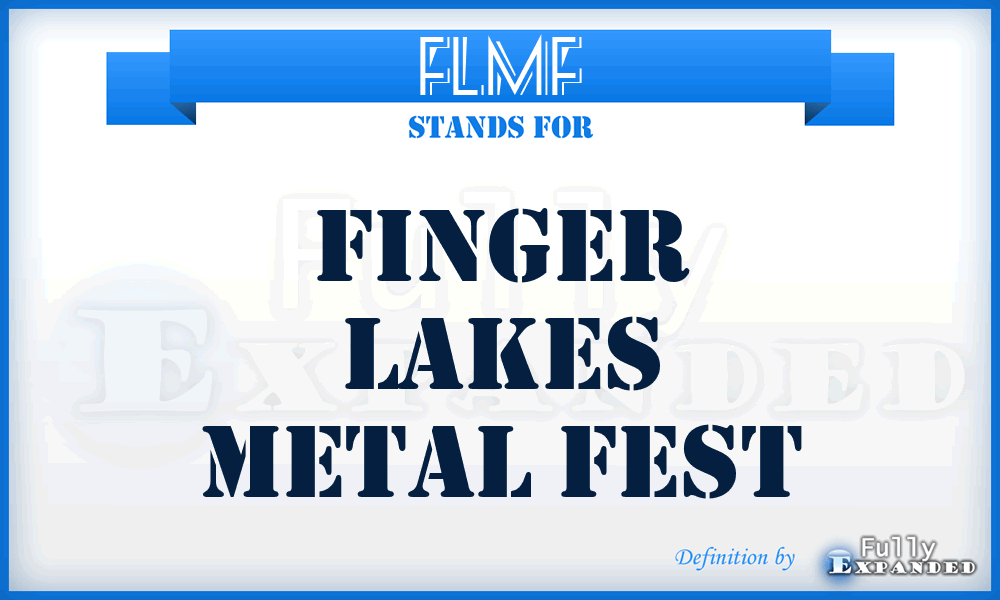 FLMF - Finger Lakes Metal Fest