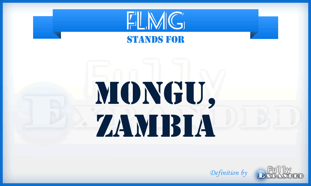 FLMG - Mongu, Zambia