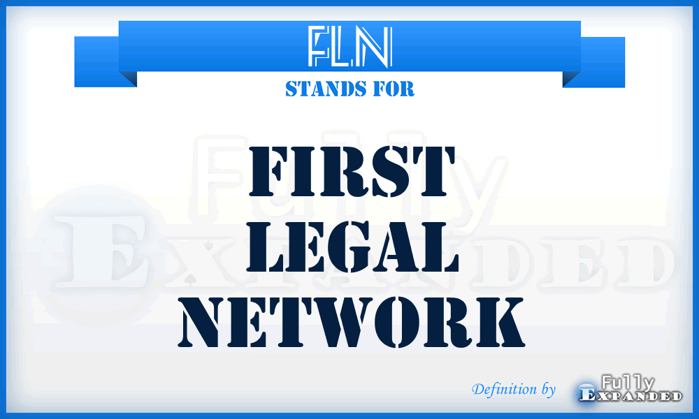 FLN - First Legal Network