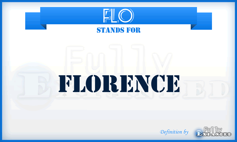 FLO - Florence