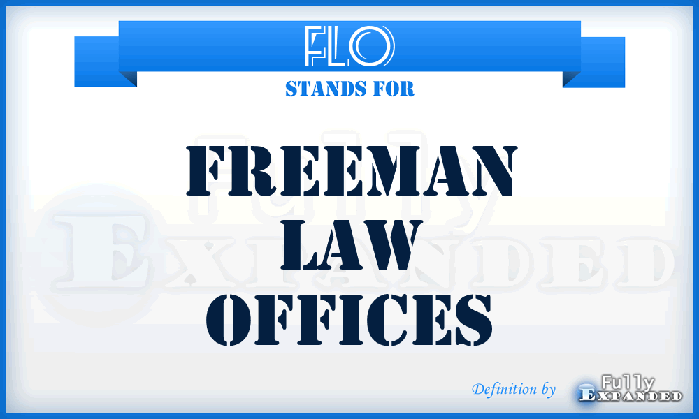 FLO - Freeman Law Offices