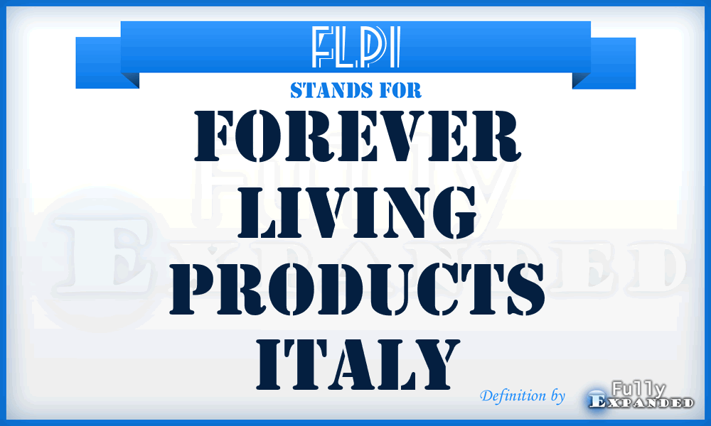 FLPI - Forever Living Products Italy