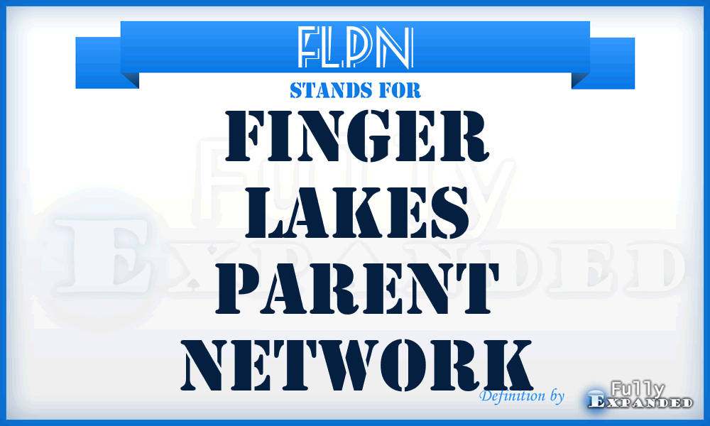 FLPN - Finger Lakes Parent Network