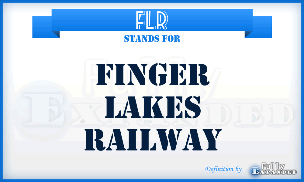 FLR - Finger Lakes Railway