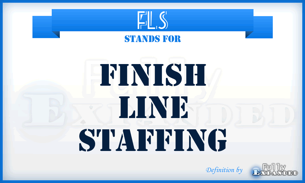 FLS - Finish Line Staffing