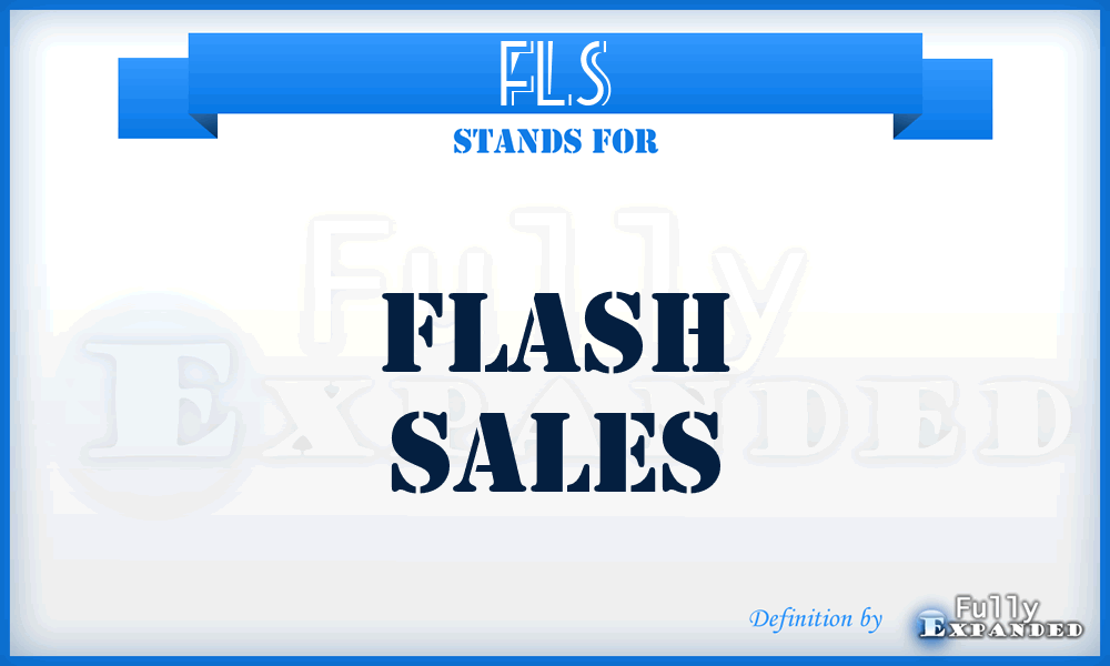 FLS - Flash Sales