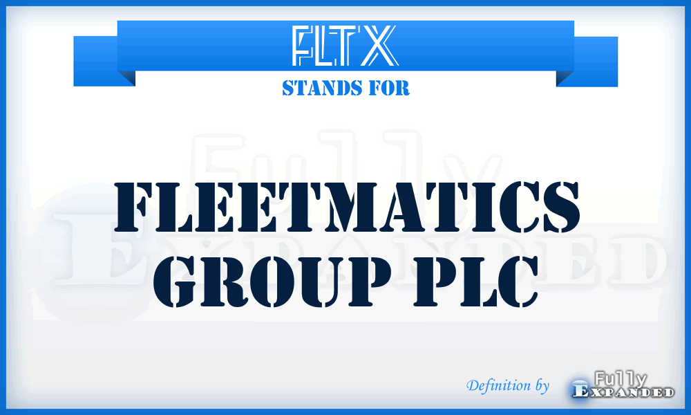 FLTX - Fleetmatics Group PLC