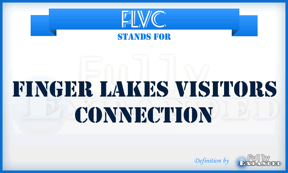 FLVC - Finger Lakes Visitors Connection