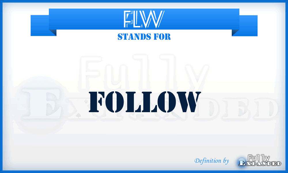 FLW - FoLloW